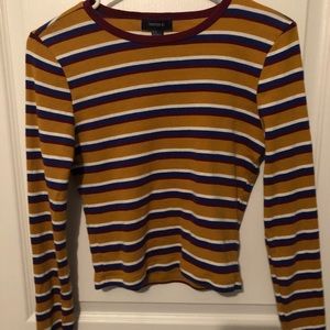 Forever 21 striped long sleeve shirt